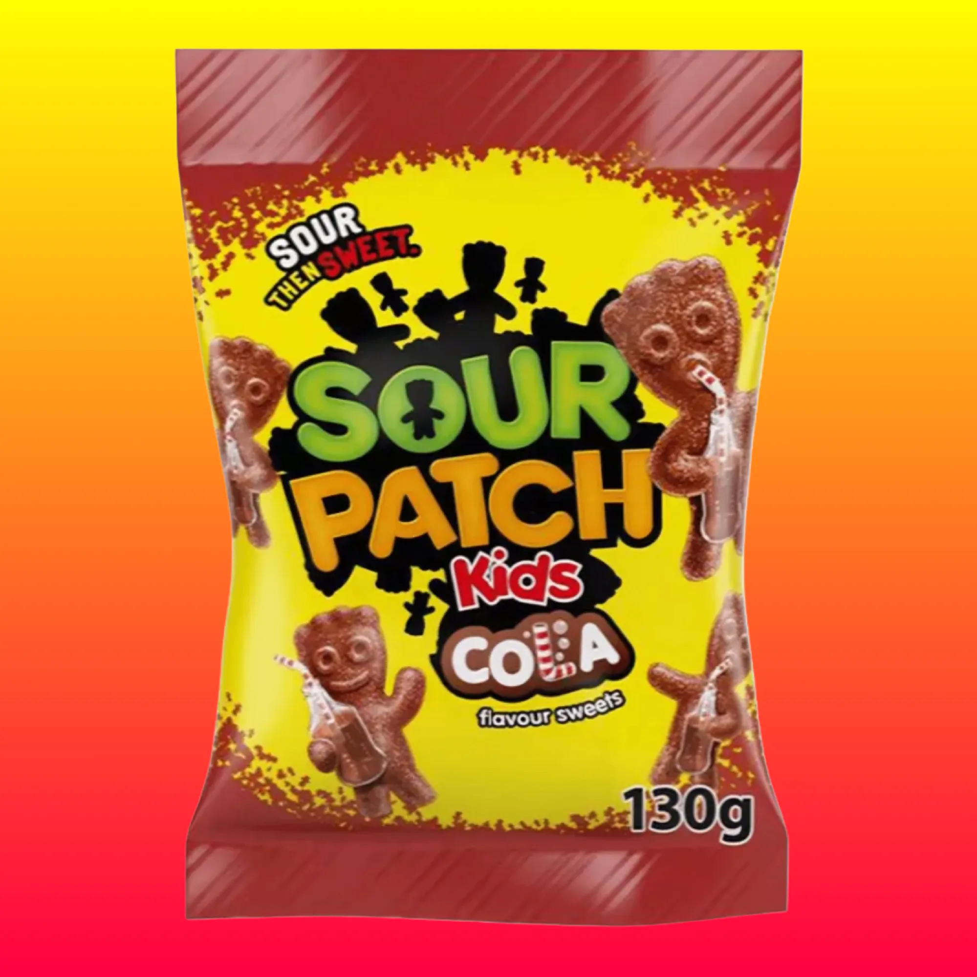 Sour Patch Kids Cola Flavor I Cola Ízű Savanyú Gumicukor 130g